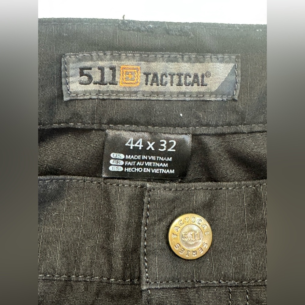 5.11 Tactical Taclite Pro Pants Men's 44x32(42) Black Ripstop Cargo Outdoor - Picture 5 of 11